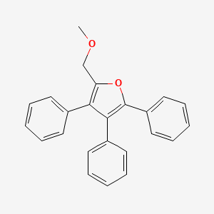 2-(Methoxymethyl)-3,4,5-triphenylfuran