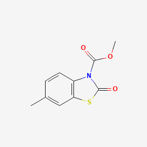 Methyl 6-methyl-2-oxo-1,3-benzothiazole-3(2H)-carboxylate