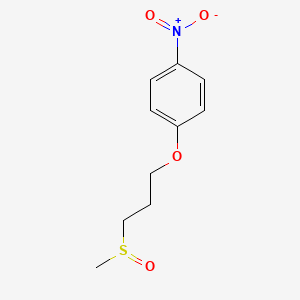 1-[3-(Methanesulfinyl)propoxy]-4-nitrobenzene