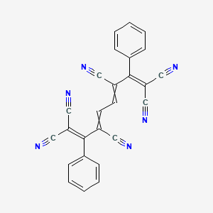 2,7-Diphenylocta-1,3,5,7-tetraene-1,1,3,6,8,8-hexacarbonitrile