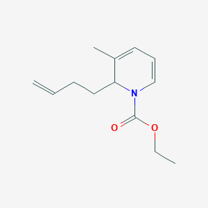 Ethyl 2-(but-3-en-1-yl)-3-methylpyridine-1(2H)-carboxylate