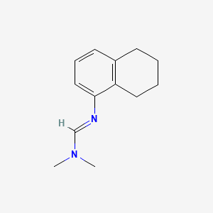 N,N-Dimethyl-N'-(5,6,7,8-tetrahydronaphth-1-yl)formamidine