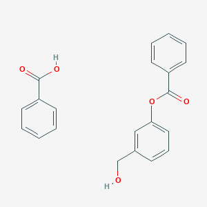 Benzoic acid;[3-(hydroxymethyl)phenyl] benzoate