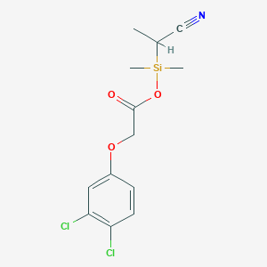 Acetic Acid, (3,4-dichlorophenoxy)-, (1-cyanoethyl)dimethylsilyl Ester