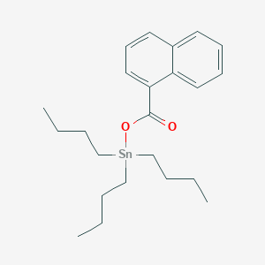 Tributyl[(naphthalene-1-carbonyl)oxy]stannane