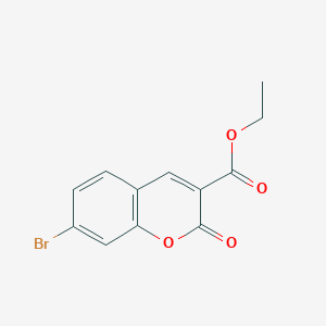 molecular formula C12H9BrO4 B1434023 Ethyl 7-bromo-2-oxochromene-3-carboxylate CAS No. 105837-04-5