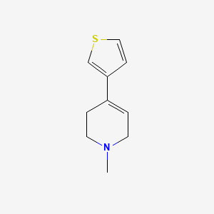 1-Methyl-4-(thiophen-3-yl)-1,2,3,6-tetrahydropyridine