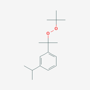 1-[2-(tert-Butylperoxy)propan-2-yl]-3-(propan-2-yl)benzene