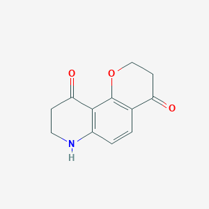 8,9-Dihydro-2H-pyrano[2,3-f]quinoline-4,10(3H,7H)-dione