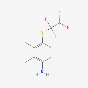 2,3-Dimethyl-4-(1,1,2,2-tetrafluoroethylsulfanyl)aniline