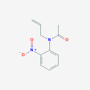 Acetamide, N-(2-nitrophenyl)-N-2-propenyl-