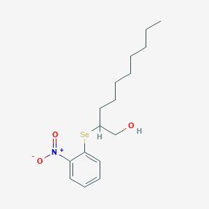 2-[(2-Nitrophenyl)selanyl]decan-1-OL