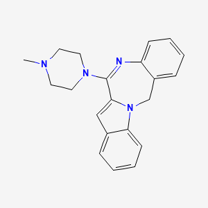 12-(4-methylpiperazin-1-yl)-6H-indolo[2,1-c][1,4]benzodiazepine