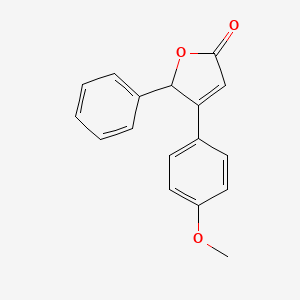 4-(4-Methoxyphenyl)-5-phenylfuran-2(5H)-one