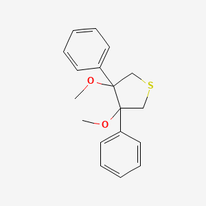 3,4-Dimethoxy-3,4-diphenylthiolane