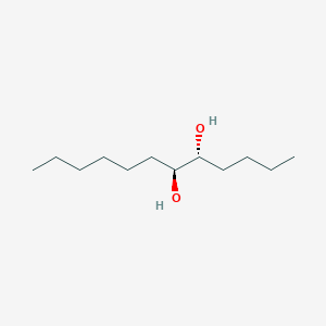 molecular formula C12H26O2 B1434086 赤藓醇-5,6-十二烷二醇 CAS No. 70859-32-4
