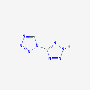 molecular formula C2H2N8 B14340923 1,5'-Bi-1H-tetrazole CAS No. 103518-52-1