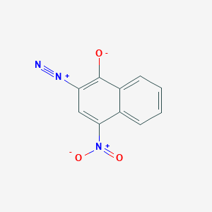 2-Diazonio-4-nitronaphthalen-1-olate