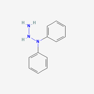 molecular formula C12H13N3 B14341331 1,1-Diphenyltriazane CAS No. 92752-02-8