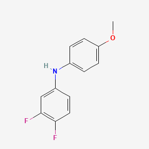 3,4-Difluoro-N-(4-methoxyphenyl)aniline