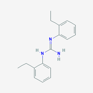 molecular formula C17H21N3 B14341611 N,N''-Bis(2-ethylphenyl)guanidine CAS No. 101577-96-2