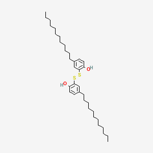 2,2'-Disulfanediylbis(4-dodecylphenol)