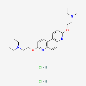 2,2'-(4,7-Phenanthroline-3,8-diylbis(oxy))bis(N,N-diethylethanamine) dihydrochloride