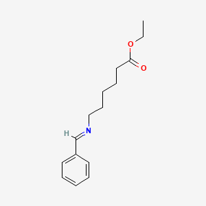 Ethyl 6-[(E)-benzylideneamino]hexanoate