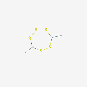 1,2,3,5,6-Pentathiepane, 4,7-dimethyl-