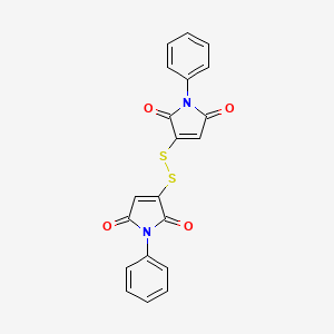 3,3'-Disulfanediylbis(1-phenyl-1H-pyrrole-2,5-dione)