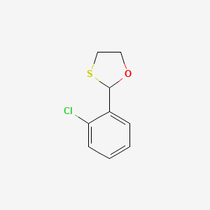 1,3-Oxathiolane, 2-(2-chlorophenyl)-