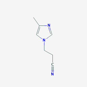 3-(4-Methyl-1H-imidazol-1-yl)propanenitrile