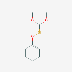 molecular formula C9H16O3Si B14341932 CID 78060657 