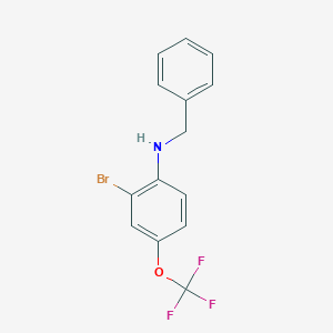 N-benzyl-2-bromo-4-(trifluoromethoxy)aniline