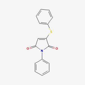 1-Phenyl-3-(phenylsulfanyl)-1H-pyrrole-2,5-dione