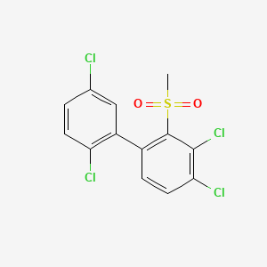 1,1'-Biphenyl, 2',3,4,5'-tetrachloro-2-(methylsulfonyl)-