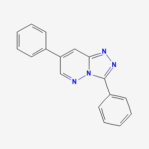 1,2,4-Triazolo(4,3-b)pyridazine, 3,7-diphenyl-