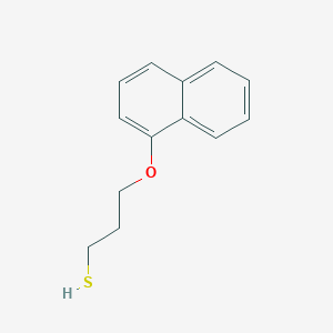 3-[(Naphthalen-1-yl)oxy]propane-1-thiol