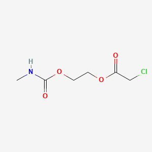 2-(Methylcarbamoyloxy)ethyl 2-chloroacetate