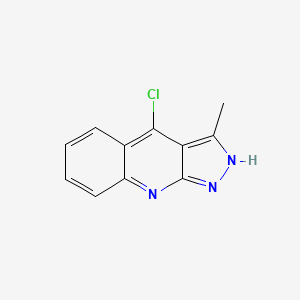 4-chloro-3-methyl-2H-pyrazolo[3,4-b]quinoline