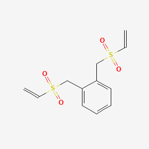 1,2-Bis[(ethenesulfonyl)methyl]benzene