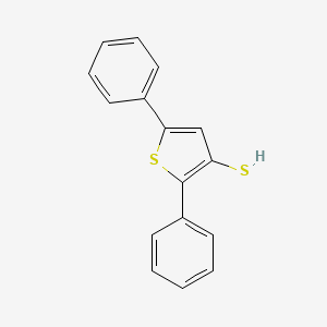 2,5-Diphenyl-3-thiophenethiol