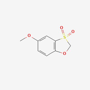 5-Methoxy-1,3lambda~6~-benzoxathiole-3,3(2H)-dione