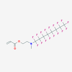 2-[(Heptadecafluorooctyl)(methyl)amino]ethyl prop-2-enoate