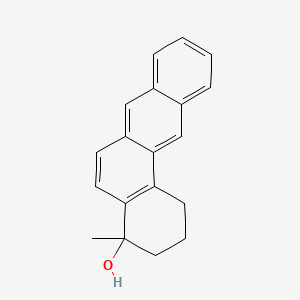 4-Methyl-1,2,3,4-tetrahydrobenz(a)anthracen-4-ol