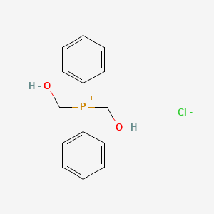 Phosphonium, bis(hydroxymethyl)diphenyl-, chloride