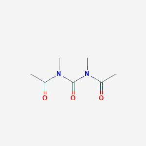 molecular formula C7H12N2O3 B14342511 N,N'-Carbonylbis(N-methylacetamide) CAS No. 102107-09-5