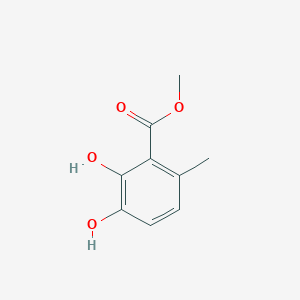 Benzoic acid, 2,3-dihydroxy-6-methyl-, methyl ester