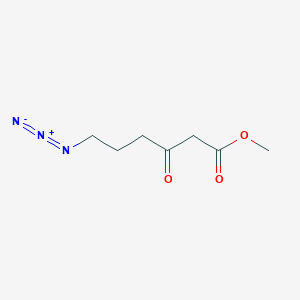 molecular formula C7H11N3O3 B14342579 Methyl 6-azido-3-oxohexanoate CAS No. 103143-02-8