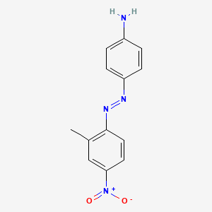 4-[(E)-(2-Methyl-4-nitrophenyl)diazenyl]aniline